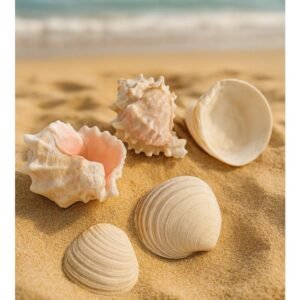 Red de Caracoles y Conchas – Souvenir Decorativo Costero